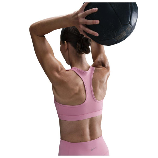 Nike Γυναικείο μπουστάκι Swoosh Medium-Support Padded Sports Bra